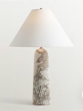 Pottery Barn White Linen Shade